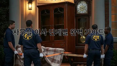 사무실 이사, 단계별 완벽 가이드!